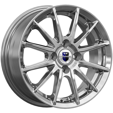 Квант (КС960) 5.500xR14 4x100 DIA60.1 ET38 дарк платинум Квант (КС960) 5.500xR14 4x100 DIA60.1 ET38 дарк платинум