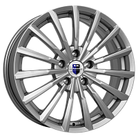 Литые диски Акцент-оригинал (КС562) (КС562) 7.000xR17 5x108 DIA60.1 ET45 дарк платинум для Renault Vel Satis