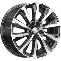 Литые диски АСТЕР (КЛ369) 8.000xR18 5x114.3 DIA66.1 ET45 алмаз для Nissan X-Trail