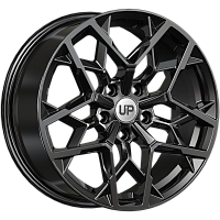 Литые диски Up110 (КС994) 7.500xR17 5x114.3 DIA67.1 ET50 New Black для KIA Soul