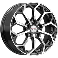Литые диски Спейс-Нидл (КС1000) 6.500xR16 5x114.3 DIA66.1 ET40 Блэк Джек для Honda Civic