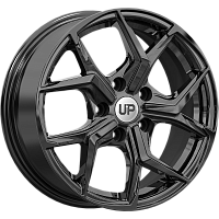 Литые диски Up120 (КС1114) 6.500xR16 5x114.3 DIA67.1 ET46 New Black для KIA Pro_Ceed