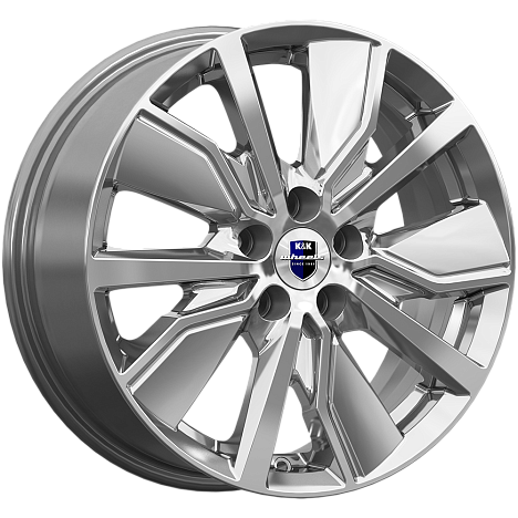 Гамбит (КС961) 6.500xR16 5x114.3 DIA60.1 ET45 дарк платинум Гамбит (КС961) 6.500xR16 5x114.3 DIA60.1 ET45 дарк платинум