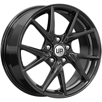 Литые диски Up105 (КС983) 7.000xR17 5x114.3 DIA66.1 ET47 New Black для Nissan Juke