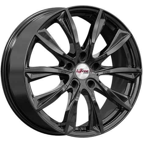 Каzантип (КС684М) 7.500xR18 5x114.3 DIA67.1 ET35 BK Каzантип (КС684М) 7.500xR18 5x114.3 DIA67.1 ET35 BK