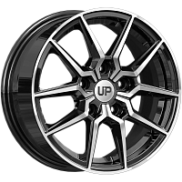 Литые диски Up117 (КС1049) 6.500xR15 5x100 DIA57.1 ET38 New Diamond Литые диски Up117 (КС1049) 6.500xR15 5x100 DIA57.1 ET38 New Diamond