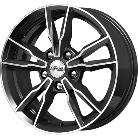 Икигай (КС865) 6.500xR16 5x108 DIA67.1 ET40 Блэк Джек Икигай (КС865) 6.500xR16 5x108 DIA67.1 ET40 Блэк Джек