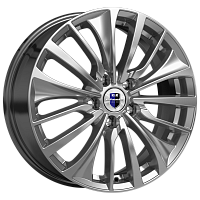 Литые диски Flanker (КС1097) 6.500xR17 5x112 DIA57.1 ET33 дарк платинум для Volkswagen Passat