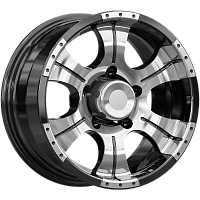 Литые диски Байконур (КС465М) 8.000xR16 6x139.7 DIA111.6 ET0 алмаз черный Литые диски Байконур (КС465М) 8.000xR16 6x139.7 DIA111.6 ET0 алмаз черный