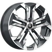 Литые диски КР015 (19_EXEED TXL/VX) (КР015) 7.500xR19 5x108 DIA65.1 ET36 Diamond Black Gris для Dongfeng