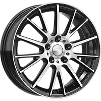 Литые диски ДУБАЙ (КЛ315) 6.500xR17 5x114.3 DIA67.1 ET48 алмаз для Toyota Progres