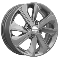 Литые диски KL-319 (15_Rio II) (КЛ319) 6.000xR15 4x100 DIA54.1 ET46 графит для Hyundai Accent Литые диски KL-319 (15_Rio II) (КЛ319) 6.000xR15 4x100 DIA54.1 ET46 графит для Hyundai Accent