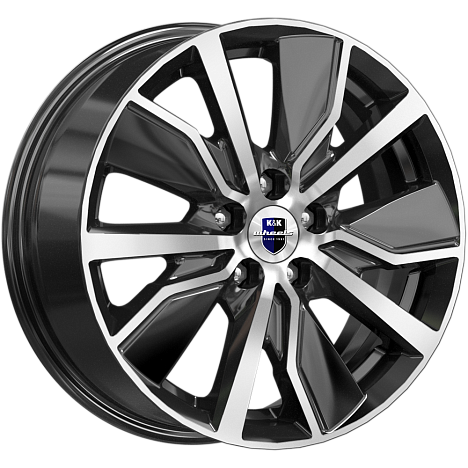 Гамбит (КС961) 6.500xR16 5x108 DIA63.35 ET50 алмаз черный Гамбит (КС961) 6.500xR16 5x108 DIA63.35 ET50 алмаз черный