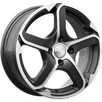Литые диски АЛЛИГАТОР (КЛ132) 6.000xR15 4x100 DIA67.1 ET45 Алмаз бархат новый для Volkswagen Polo