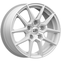 Литые диски Up117 (КС1049) 6.500xR15 5x100 DIA57.1 ET38 Silver Classic