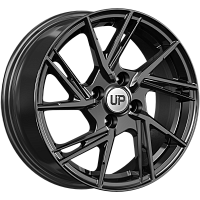 Литые диски Up115 (КС1033) 6.500xR15 4x100 DIA67.1 ET35 New Black для Opel Astra