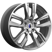 Литые диски Борэй (КС901) 8.000xR18 5x112 DIA66.6 ET35 дарк платинум для Audi S4