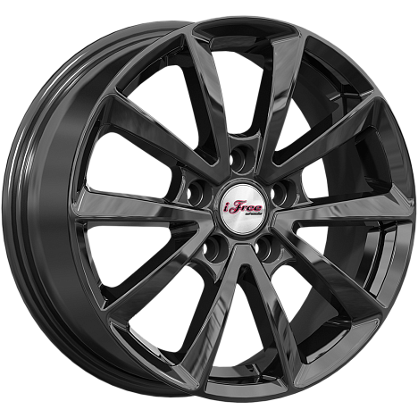 Скайрим (КС907) 6.500xR16 5x114.3 DIA67.1 ET44 BK Скайрим (КС907) 6.500xR16 5x114.3 DIA67.1 ET44 BK