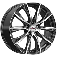 Литые диски Каzантип (КС684М) 7.500xR18 5x110 DIA65.1 ET37 Блэк Джек для Opel Astra