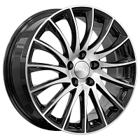 Литые диски ВАЛЕНСИЯ (КЛ282) 7.000xR18 5x114.3 DIA67.1 ET45 алмаз