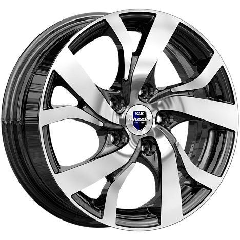 Палермо-оригинал (КС607) (КС607) 6.500xR16 5x114.3 DIA66.1 ET40 алмаз черный Палермо-оригинал (КС607) (КС607) 6.500xR16 5x114.3 DIA66.1 ET40 алмаз черный