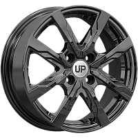 Литые диски Up122 (КС1092) 6.000xR15 4x100 DIA54.1 ET46 New Black для Hyundai Accent Литые диски Up122 (КС1092) 6.000xR15 4x100 DIA54.1 ET46 New Black для Hyundai Accent
