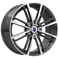 Литые диски Эрфурт (КС903) 7.000xR17 4x100 DIA60.1 ET41 алмаз черный для Lada Vesta Cross Литые диски Эрфурт (КС903) 7.000xR17 4x100 DIA60.1 ET41 алмаз черный для Lada Vesta Cross