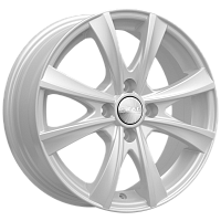 Литые диски МАЛЬТА (КЛ189) 6.000xR15 4x100 DIA60.1 ET45 белый для Renault Logan