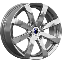 Литые диски Джемини (КС617) 6.000xR15 4x100 DIA67.1 ET45 дарк платинум для Opel Calibra Литые диски Джемини (КС617) 6.000xR15 4x100 DIA67.1 ET45 дарк платинум для Opel Calibra