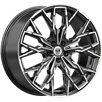 Литые диски Элерон (КС1168) 9.000xR20 5x108 DIA63.35 ET45 алмаз черный