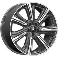 Литые диски Kleemann (КР1067) 8.500xR20 5x112 DIA66.6 ET27 Diamond Black Gris