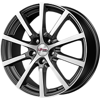 Литые диски Big Byz (КС680) 7.000xR17 5x108 DIA63.35 ET50 Блэк Джек для Jaguar
