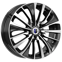 Литые диски Flanker (КС1097) 6.500xR17 5x114.3 DIA67.1 ET49 алмаз черный