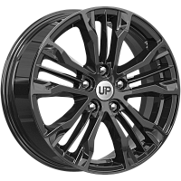 Литые диски Up106 (КС991) 7.000xR17 5x110 DIA67.1 ET45 New Black для Opel Astra