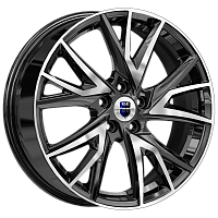 Литые диски Кайлас (КС1054) 6.500xR18 5x114.3 DIA67.1 ET50 алмаз черный для Belgee Литые диски Кайлас (КС1054) 6.500xR18 5x114.3 DIA67.1 ET50 алмаз черный для Belgee