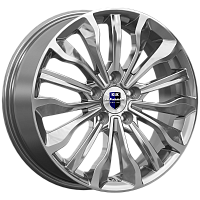 Литые диски Атакама (КС756) 6.500xR17 5x114.3 DIA66.1 ET40 дарк платинум для Nissan Qashqai + 2