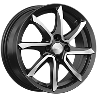 Литые диски ОСАКА (КЛ317) 6.000xR15 4x100 DIA54.1 ET48 Алмаз бархат новый для Hyundai Accent