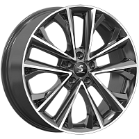 Литые диски КР012 (18_EXEED TXL) (КР012) 7.000xR18 5x108 DIA65.1 ET36 Diamond Black Gris для Dongfeng