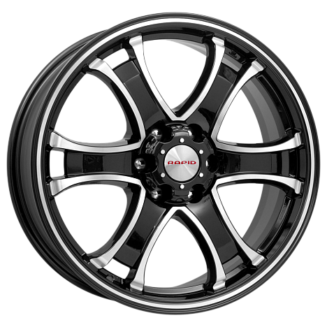 Балеар (КС727) 7.500xR18 6x139.7 DIA106.1 ET30 алмаз черный Балеар (КС727) 7.500xR18 6x139.7 DIA106.1 ET30 алмаз черный