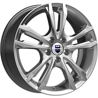 Литые диски Samara (КС866) 6.000xR16 5x112 DIA66.6 ET40 дарк платинум для Skoda Octavia