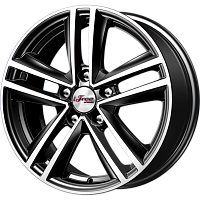 Литые диски Катар (КС885) 6.500xR16 5x114.3 DIA66.1 ET50 Блэк Джек