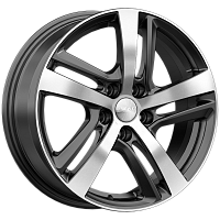 Литые диски СЕУЛ (КЛ259) 6.500xR17 5x114.3 DIA66.6 ET37 Алмаз бархат новый
