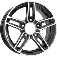 Литые диски Дон (КС588) 6.500xR16 5x139.7 DIA98.2 ET40 алмаз черный для Chevrolet Niva