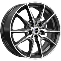 Литые диски Адамар-оригинал (КС886) (КС886) 6.500xR16 5x105 DIA56.6 ET38 алмаз черный для Chevrolet Cruze