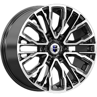 Литые диски Кортес (КС1102) 8.500xR19 6x139.7 DIA100.1 ET36 алмаз черный