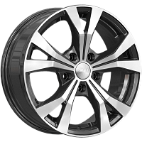 Литые диски НАГАНО (КЛ240М) 6.500xR16 5x114.3 DIA67.1 ET38 алмаз