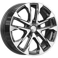 Литые диски АТАКОР (КЛ376) 7.000xR17 5x114.3 DIA66.1 ET40 алмаз для Renault Kadjar