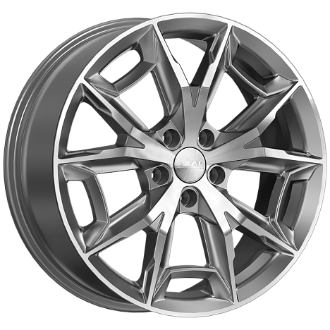 ПАРКЕР 7.5Jx19H2 (КЛ382) 7.500xR19 5x114.3 DIA67.1 ET49 алмаз графит ПАРКЕР 7.5Jx19H2 (КЛ382) 7.500xR19 5x114.3 DIA67.1 ET49 алмаз графит