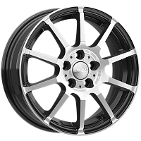 Литые диски АКИТА (КЛ285) 6.000xR15 5x100 DIA57.1 ET38 алмаз для Skoda Octavia