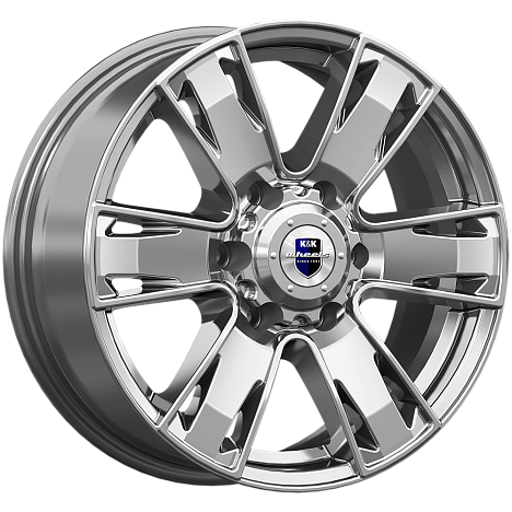 Севенна (КС726) 7.000xR17 6x127 DIA77.9 ET40 дарк платинум Севенна (КС726) 7.000xR17 6x127 DIA77.9 ET40 дарк платинум